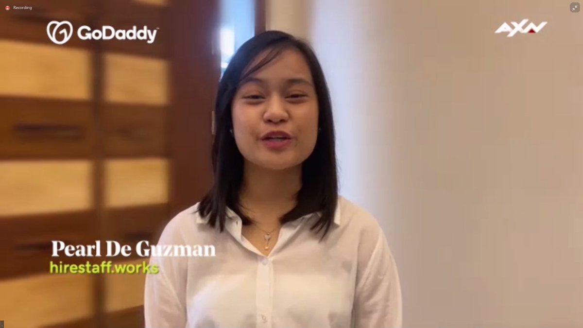 pelikulamania's tweet photo. Congratulations Pearl de Guzman of Staffz. Winner of #ProjectGo season 1!
#AXNAsia #GoDaddyAsia https://t.co/SyfTqu0tjR
