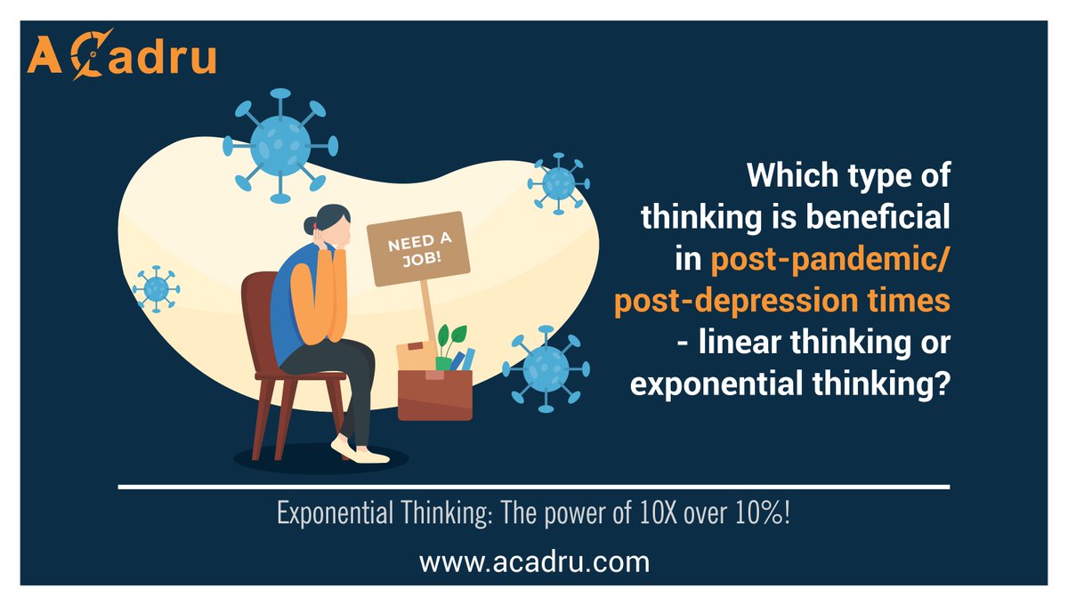 a_cadru's tweet photo. In order to achieve exponential growth, it is imperative to have an #exponentialmindset. This kind of mindset is the opposite of what most of us are used to, aka 'linear mindset'.
https://t.co/XoKtgr5STm
.
.
#exponentialthinking #exponentialgrowth #linearthinking #FridayThoughts https://t.co/V5DNiPr3uP