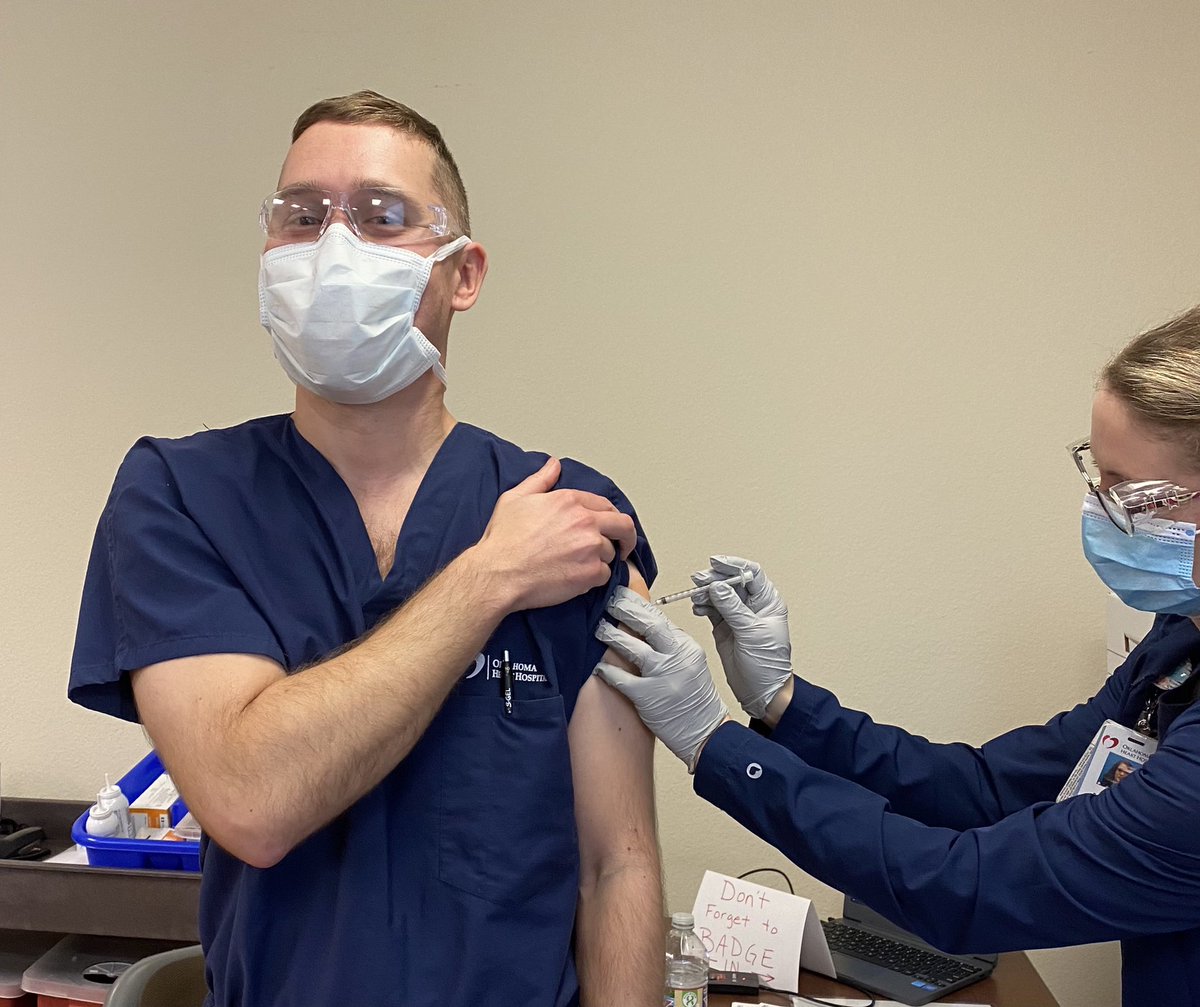 So glad to have vaccines! #CovidVaccine #OklahomaCity