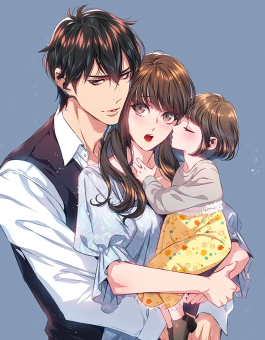【お仕事情報】2020/12/17発売マカロン文庫【溺愛求婚シリーズ】第三弾『内緒で授かり出産したら、御曹司が溺甘パパに豹変しました』(著:惣領莉沙 )表紙を担当させていただきました子供描くの楽しかったです( *'艸`) 