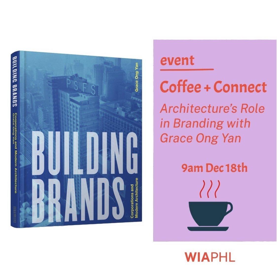 graceongyan's tweet photo. Tomorrow morning at 9:00 ET
Brew up a strong cup of coffee and join me and WIA Philadelphia to discuss my new book, Building Brands
https://t.co/nWSQsUNKjm
#aiaphiladelphia #buildingbrands #empowerment #architecture
#booktalk #modernarchitecture https://t.co/cssxdB8b0z