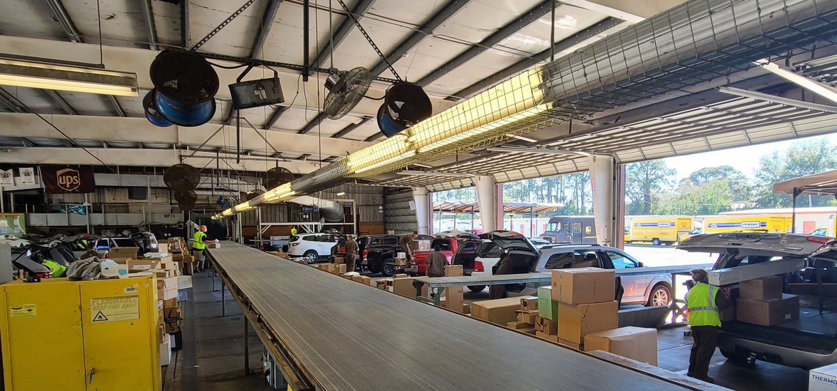 Lisa0328's tweet image. Fort Walton Beach PVD Sort is running smooth on 3 belts!!! @MidSouthUPSers @UPS #PeakSmiles #PVDs