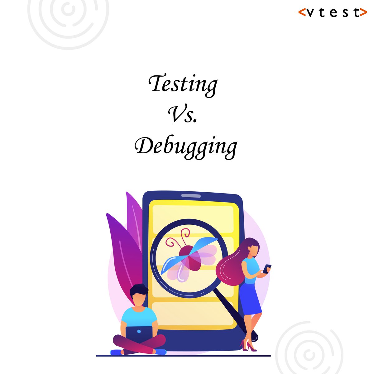 vtestcorp's tweet photo. Both Testing and debugging are used to make the software product error and fault free.

#softwaretestingcompany #softwaretestingservices #qacompanies #qaservices #softwaretesting #testautomation #qualityassurance #testingtools #testers #outsourcesoftwaretesting #punejobs #vtest https://t.co/wYqbpYHf4O