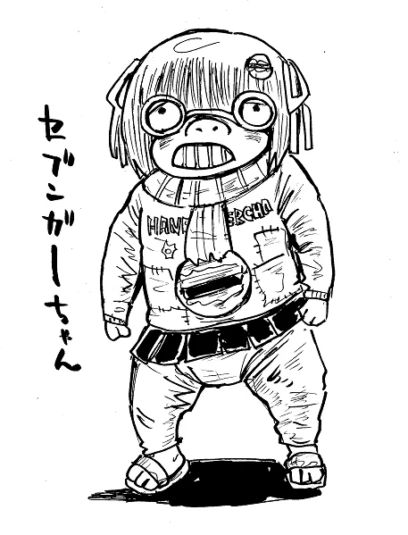 美少女化したセブンガーちゃんです 