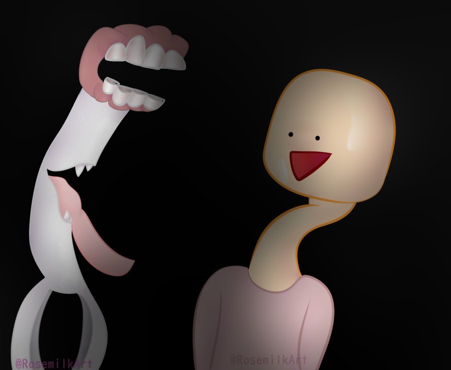 RozuCore's tweet photo. Forgot to post this. I call these monstrosities Giraffe Man and Tooth Stick.
#painttoolsai #smallartist #originalcreatures #ocs #illustration #artistontwitter #digitalartist https://t.co/IyZBZhaG0h