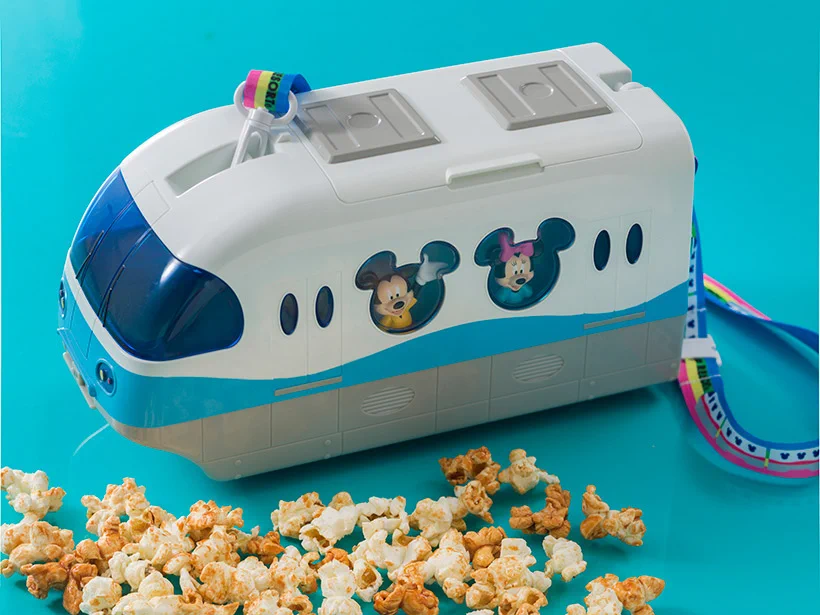ディズニーリゾートラインモチーフが可愛い！ポップコーンバケット新登場！！