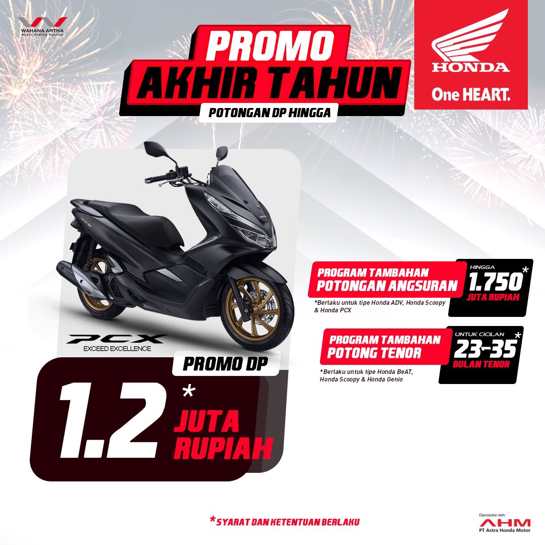 WahanaHonda's tweet photo. Dengan kenyamanan berkendara yang gokil abiz ditambah Power Charger bikin brosis makin pede berkendara kemanapun tanpa ada keraguan!

#HondaPCX150
#ExceedExcellence
#BigScooter
#WahanaHonda
#WahanaJakarta
#WahanaTangerang https://t.co/4YQrQGsfAL