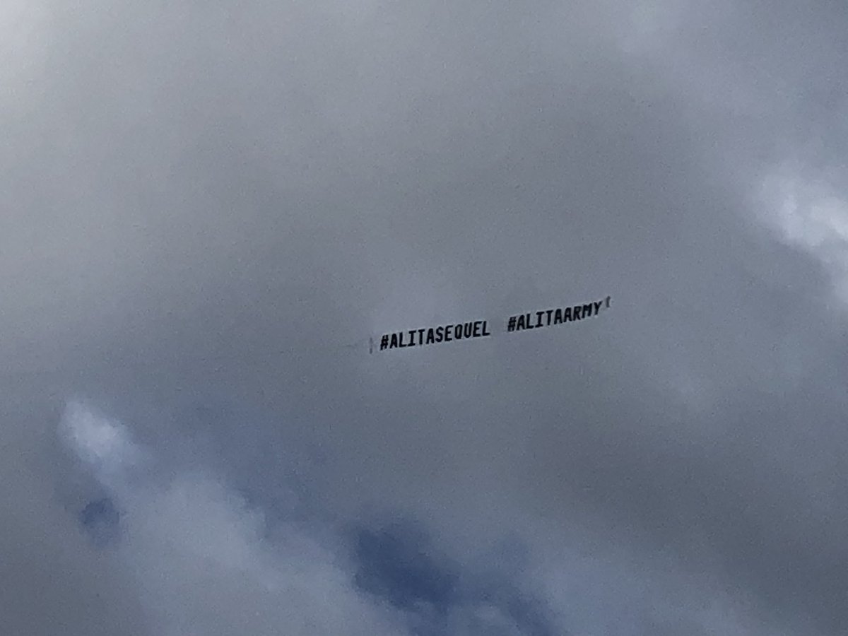 CharlieSchmidt1's tweet image. Not only is there an Alita Army, there's also an Alita Air Force providing air support for an Alita sequel.  @doc_ido #AlitaSequel