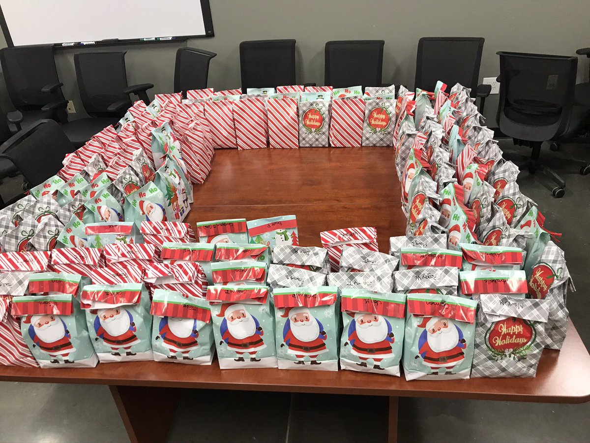 thd3105's tweet photo. Celebrating the season with gifts for the best team a Store Manager could ask for, Team Kalispell! https://t.co/ctyY8FtaZw