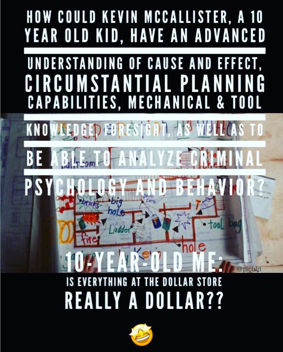 I sense supernatural abilities. Or- hear me out- a room full of script writers who have never actually ever been around a 10 year old. 🤔 #homealone #homealone2 #kevinmccallister #yourereaching #toomuchcredit #advanced #highlyadvanced #smartkid  <a href="/IncredibleCulk/">Macaulay Culkin</a>