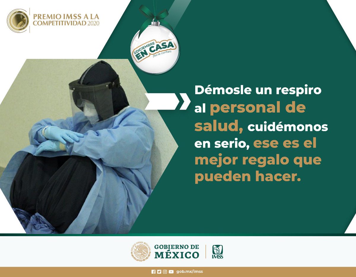 Démosle un respiro al personal de salud, cuidémonos en serio
#QuédateEnCasa
