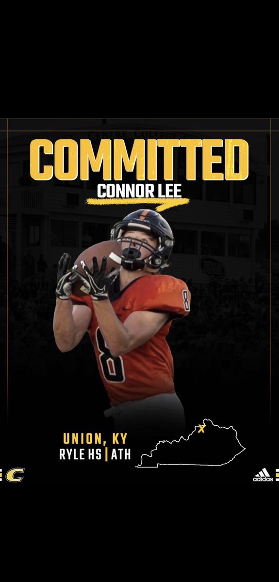 Connor08lee's tweet photo. Time to get to work! #Committed @CentreFootball @CoachIanPace https://t.co/JhS4c37NUp