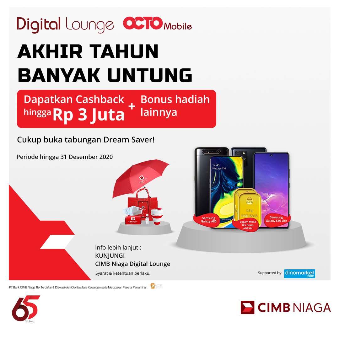 Cimb Niaga On Twitter Segera Buka Tabungan Dream Saver Lewat Aplikasi Octo Mobile Dan Dapatkan Cashback Hingga Rp 3jt Rupiah Bonus Hadiah Lainnya Ayo Buka Tabungan Dream Saver Sekarang Juga Periode Cimb Niaga On Twitter Segera Buka Tabungan Dream Saver Lewat Aplikasi Octo Mobile Dan Dapatkan Cashback Hingga Rp 3jt Rupiah Bonus Hadiah Lainnya Ayo Buka Tabungan Dream Saver Sekarang Juga Periode