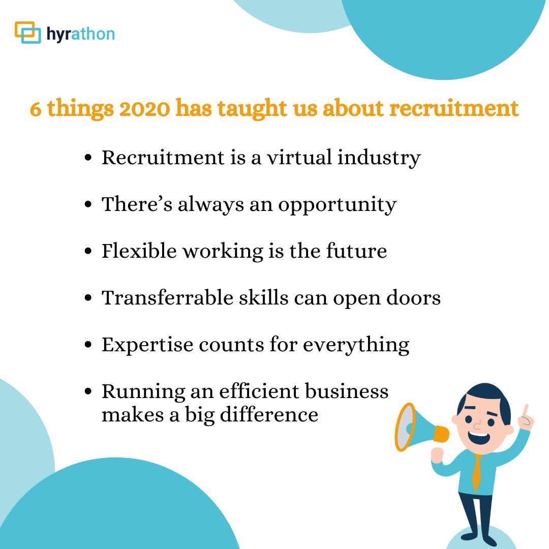_hyrathon_'s tweet photo. You should know these 6 things which 2020 has taught us about recruitment….
#recruitment #onlineinterview #recruitmentlifecycle #hiring #technicalinterview #hiringtips #newhire #recruitmentchallenges #hyrathon #hireprofessionals #hiredevelopers #techhire #hirecoders https://t.co/dZsCAtrsAg