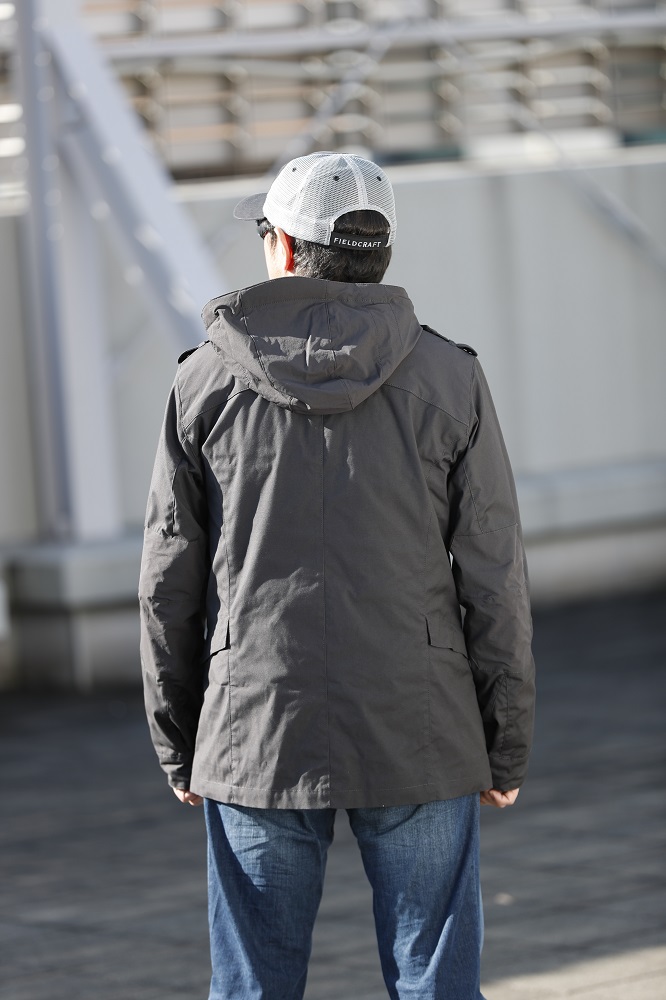 M-65フィールドジャケットをコバートミッション用にモディファイした