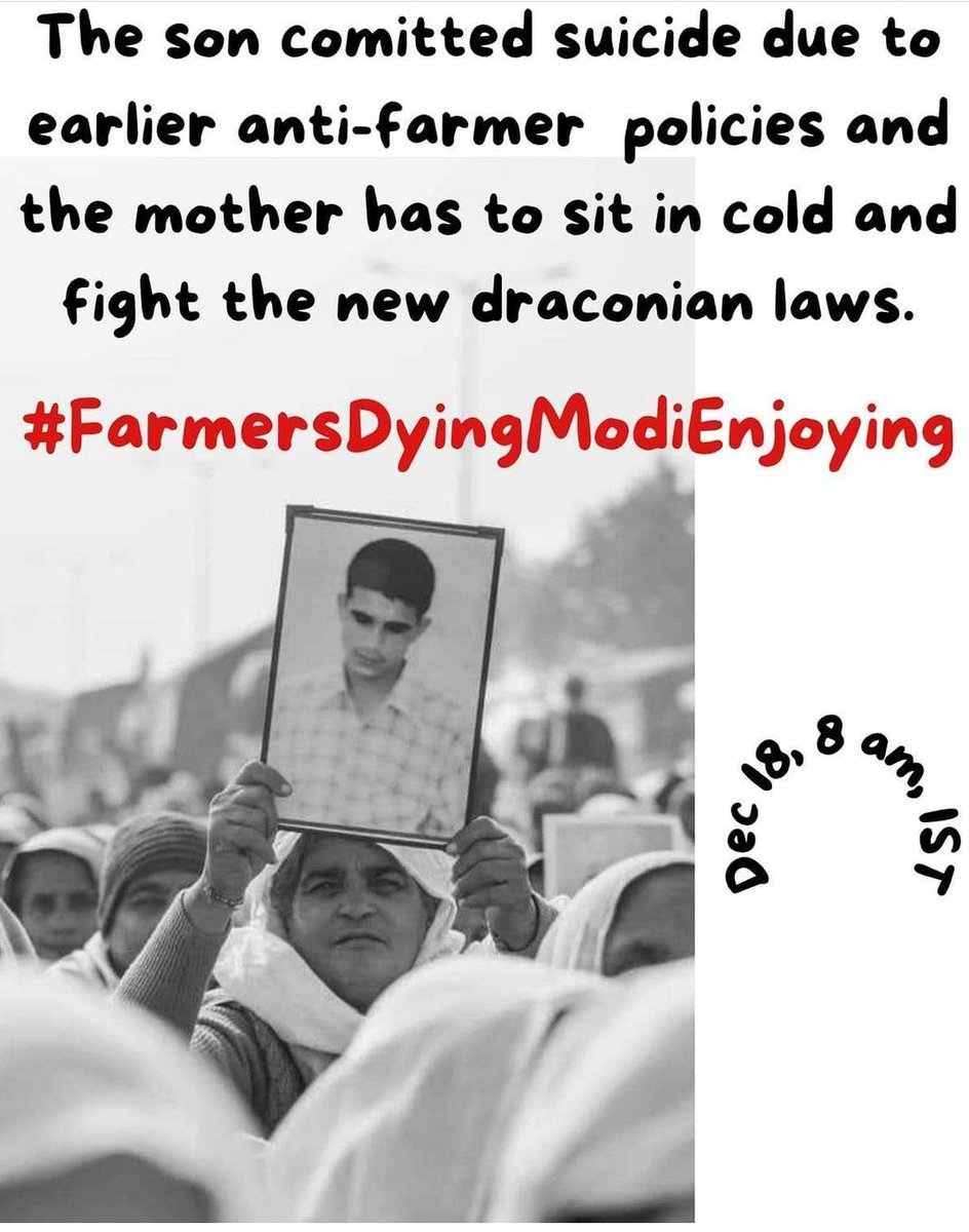 birsinghmusic's tweet photo. #FarmersDyingModiEnjoying https://t.co/QgNQEkXZo7