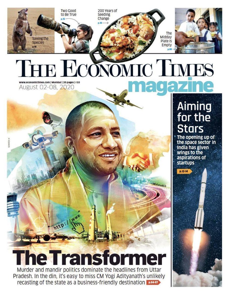 KunwarAteeq's tweet photo. Amazing to see the effort that the Economic Times puts into its reporting.
Make images of projects undertaken by @yadavakhilesh and then superimpose the image of a man who has done nothing except inaugurating @samajwadiparty projects.
Remember the motto of UP Gov is. #Thokdo https://t.co/JGixMWeeBB