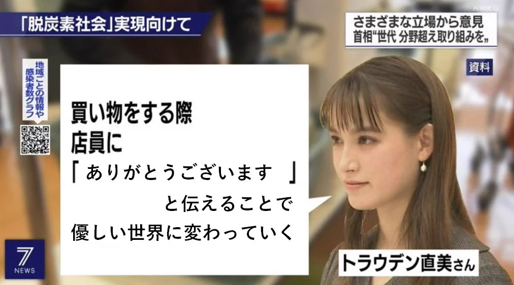 店の店員に対しての態度、絶対こっちの方が合っていると思う！