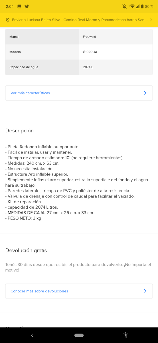 Lulaa_Silva's tweet photo. Vendo 8 mil nueva en caja .. https://t.co/kw6aHt4Myq