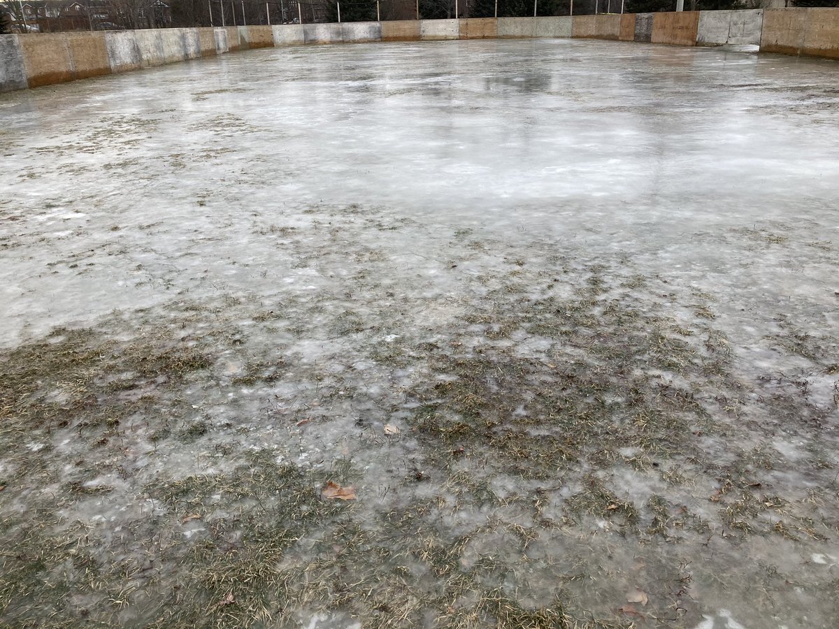 SprattRink's tweet photo. Spratt hockey and puddle rink coming along. Tough to put much water down on a sloped asphalt surface! https://t.co/W82fCTBWHC