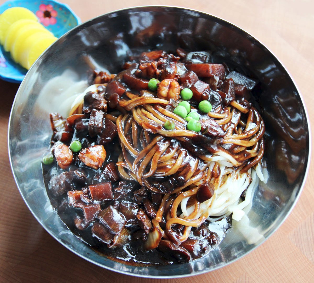 15. One of the most iconic dishes in south Korea, jjajangmyeon, was pioneered by hwagyo. After Park's anti-Chinese laws passed, my grandpa ran a jjajangmyeon place, and my dad grew up as a delivery boy. JJM is a variation of Chinese zhajiangmian made with Korean ingredients