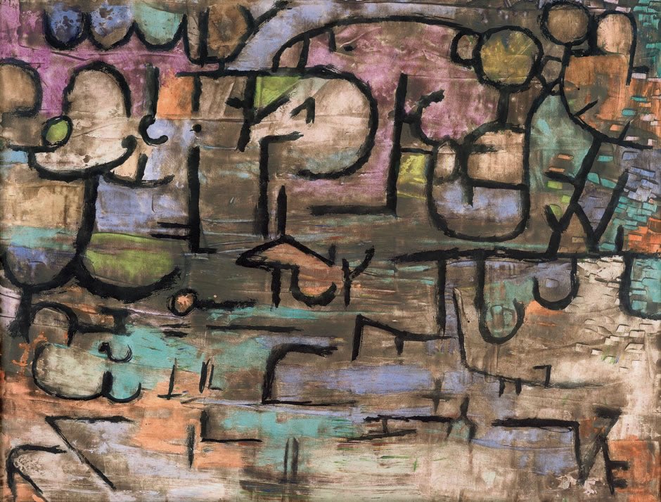 "I paint in order not to cry."      ~ Paul Klee