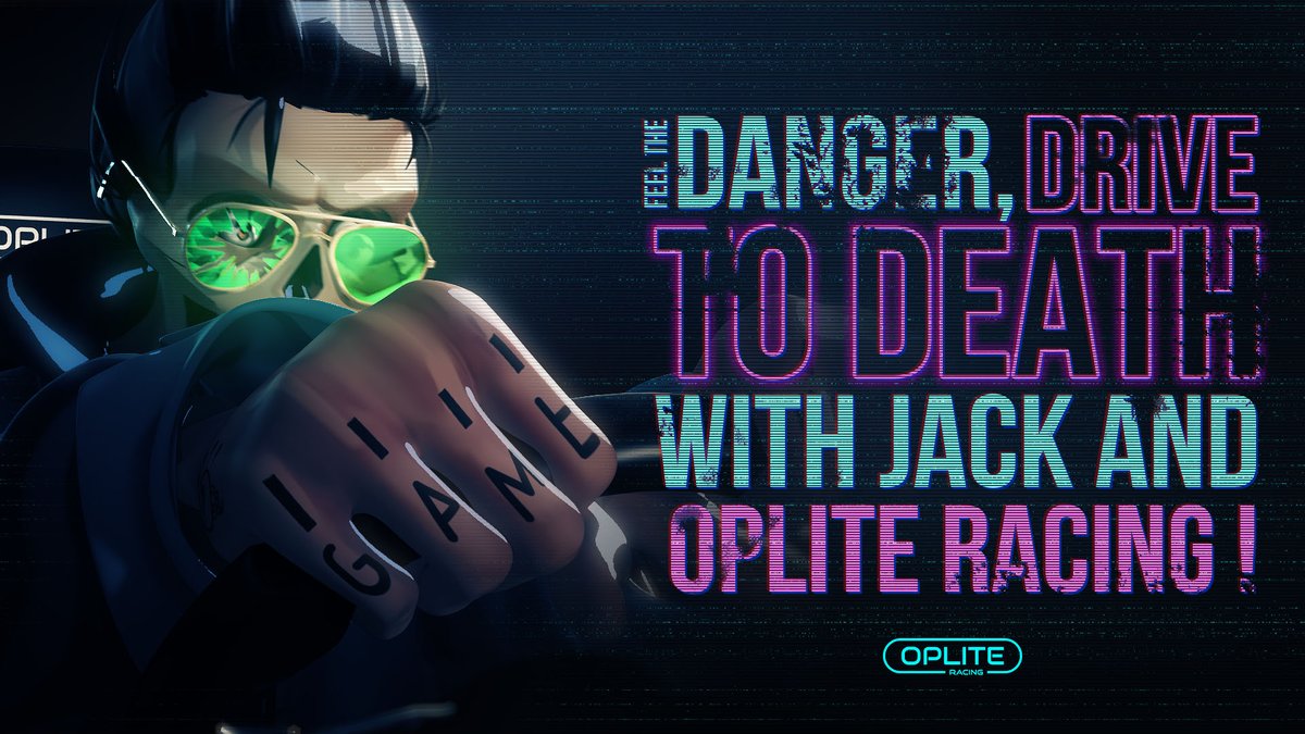 OpliteG's tweet photo. .@TomorrowJack_ , un mort-vivant pas comme les autres et fan de jeux vidéo, teste OPLITE GTR Racing Cockpit rien que pour vous ! Ça va être mortel... 

Rendez-vous 15h ⏰

#Racing #JackIsAlive #JackOnOplite #NeverGameOver #TakeTheRoad #RoadToHell #JackIsBack #VirtualInfluencer https://t.co/JqtzBOqHsx