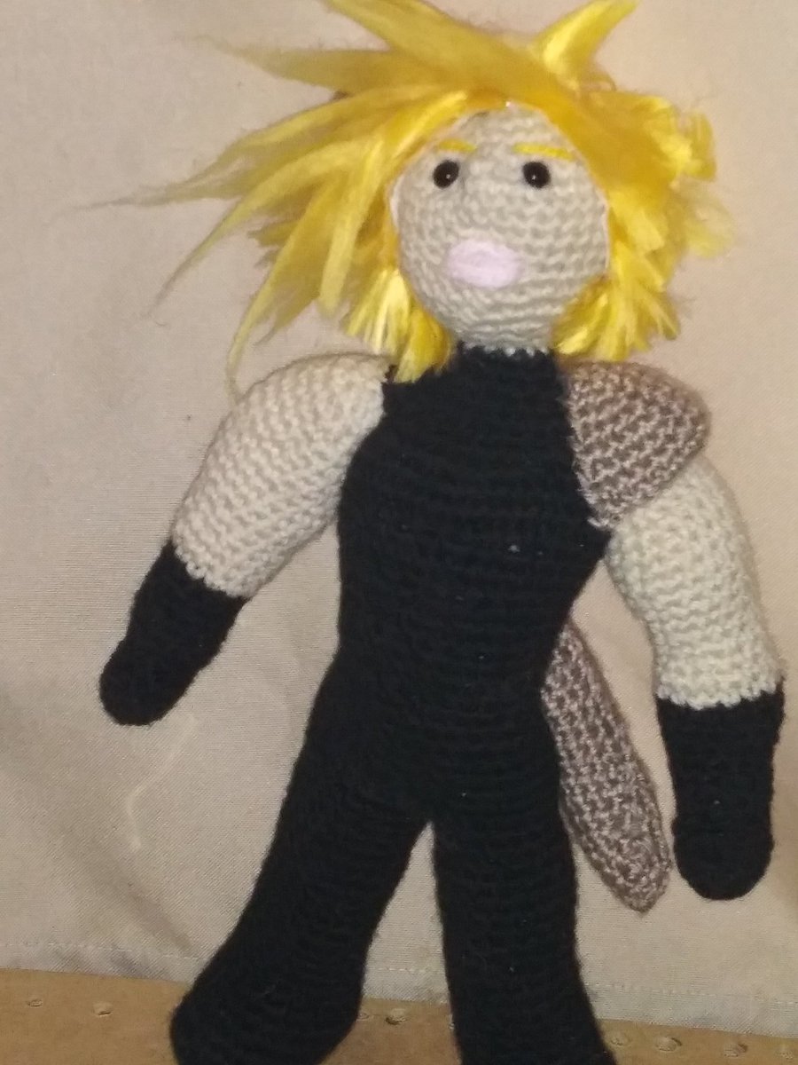 MSProjects3's tweet image. My attempt at Cloud Strife from final fantasy 7.