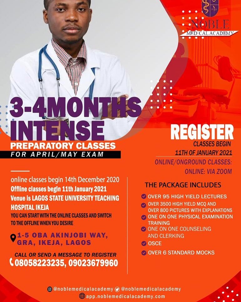 Are you looking for a tutorial centre to Ace your MDCN EXAM ???? Well here you go 
#mdcn #foreignmedicalgraduate #medicalstudents
#licensingexam