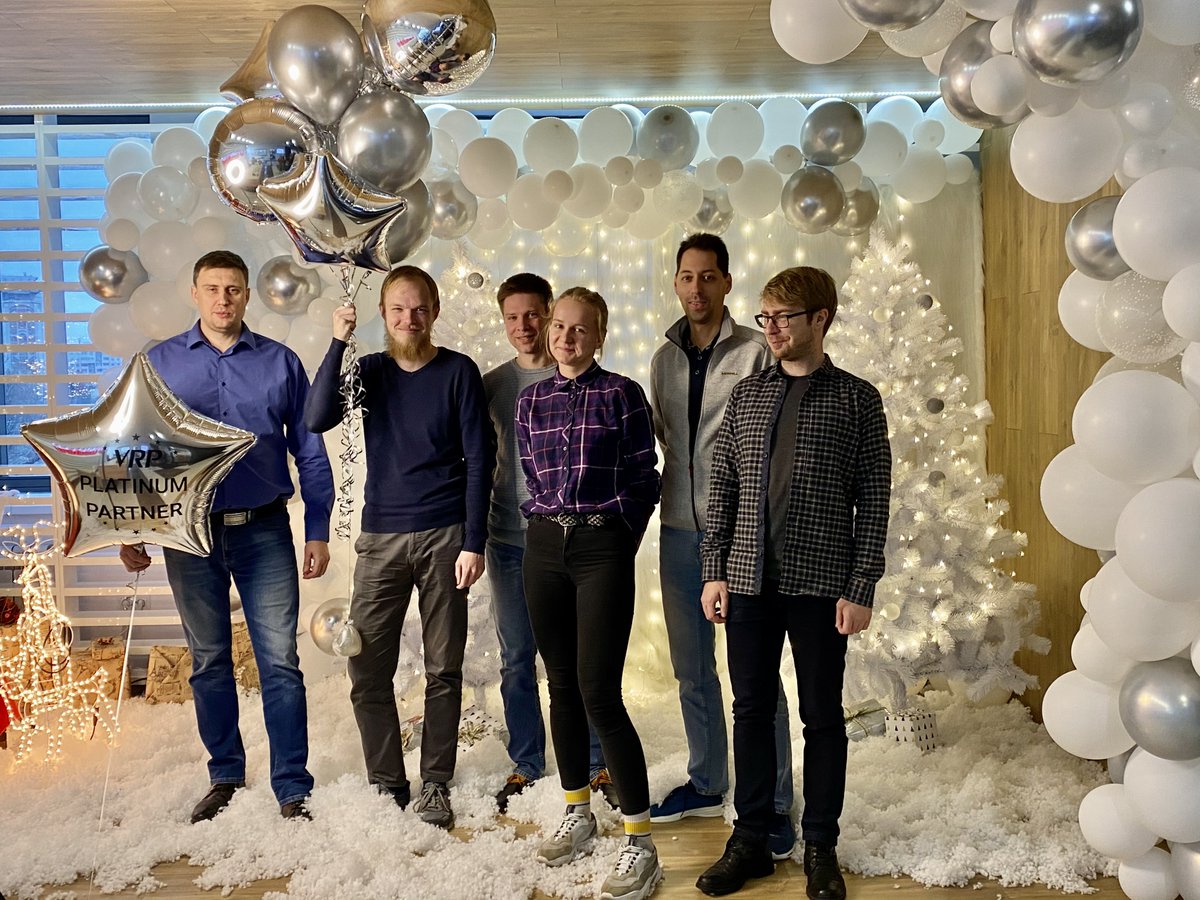 VRP_Consulting's tweet photo. Yesterday we celebrated Platinum Day at VRP Consulting!
The VRP leadership took to @zoom_us to congratulate and thank our employees while offices hosted local parties.
Thank you to all of our employees for your hard work. We are so proud!
#VRPTeam #salesforce #platinumpartner https://t.co/BrZnmqNI1g