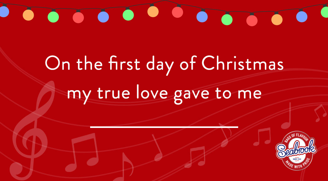 SeabrookCrisps's tweet image. Fill in the blank with how you'd want this lyric to end! 🎵 🎄