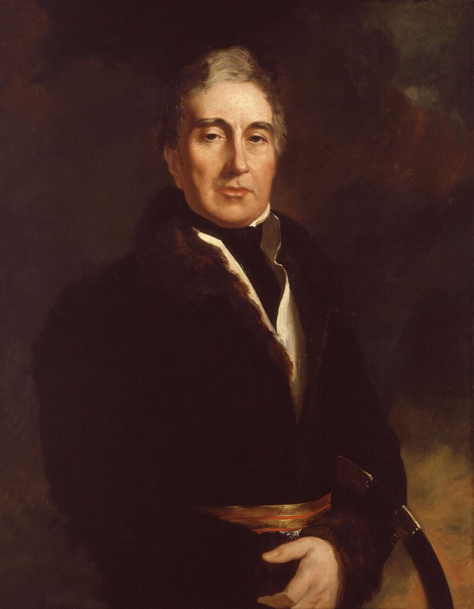 General Sir Thomas Graham, Lord Lyndoch died  #OnThisDay 18 December 1843 aged 95.A fierce scotsman who had served through the Revolutionary & Peninsular Wars, often leading from the front & earning his place at Wellington's side, he fought a personal war too. 1/