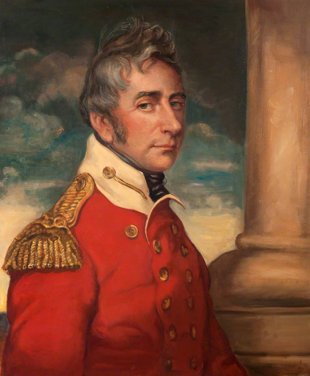 He fought at the Defence of Toulon in 1793 including leading an attacking column, picking up a fallen musket. During the seige he became lifelong friends with "Daddy" Hill.Later he was posted as Sir Moore's ADC and was by his side at his mortal wounding at Corunna.