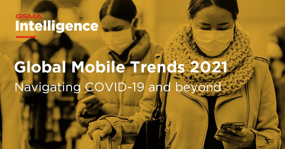 TimHatt2's tweet photo. @GSMAi releases their latest #GlobalTrends report looking at how the #telco sector has navigated the #COVID19 pandemic and what to expect for the future of the industry for #5G, #IoT, #digital consumers &amp; more. Get the report now https://t.co/1ugQfdoDun https://t.co/VfxYMZAImT