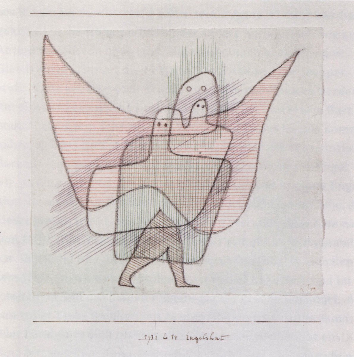 Paul Klee, 1931: 'Angel-hat / Engelshut'