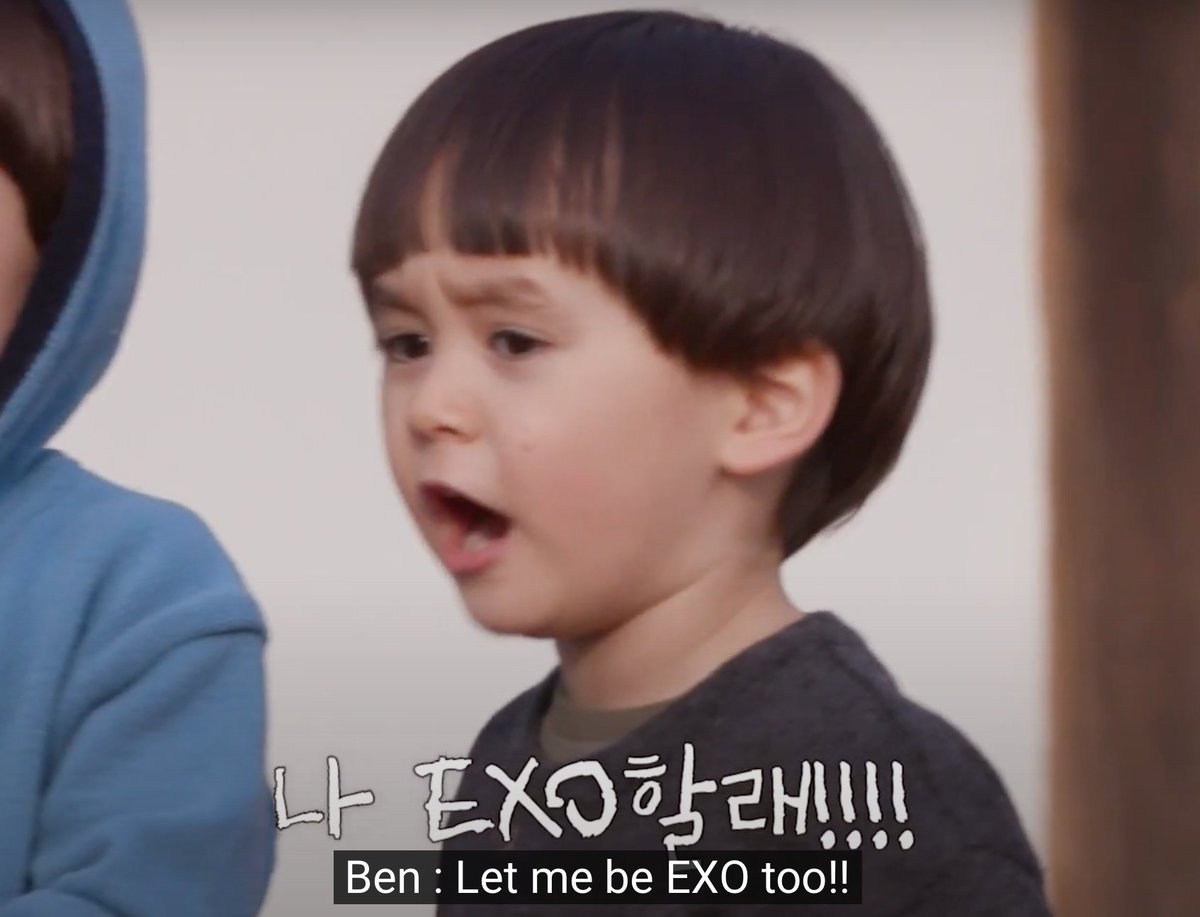 _BBOPEEP's tweet photo. ตอนนี้แบบเด็กๆน่ารักมาก 55555555555 เห็นไคชุนละเรียกอัปป้าใหญ่เลยๆๆ อัปป้าเห็นที่ไคชุนเต้นมั้ย ผมอยากเป็น EXO เหมือนกันอะ! ให้ผมเป็น EXO นะ!!! ละก็เต้นใหญ่เลย ฮืออออออ น่ารักมาก ละแบบพูดจริงจังสุดๆ https://t.co/9ayoL89Uhf