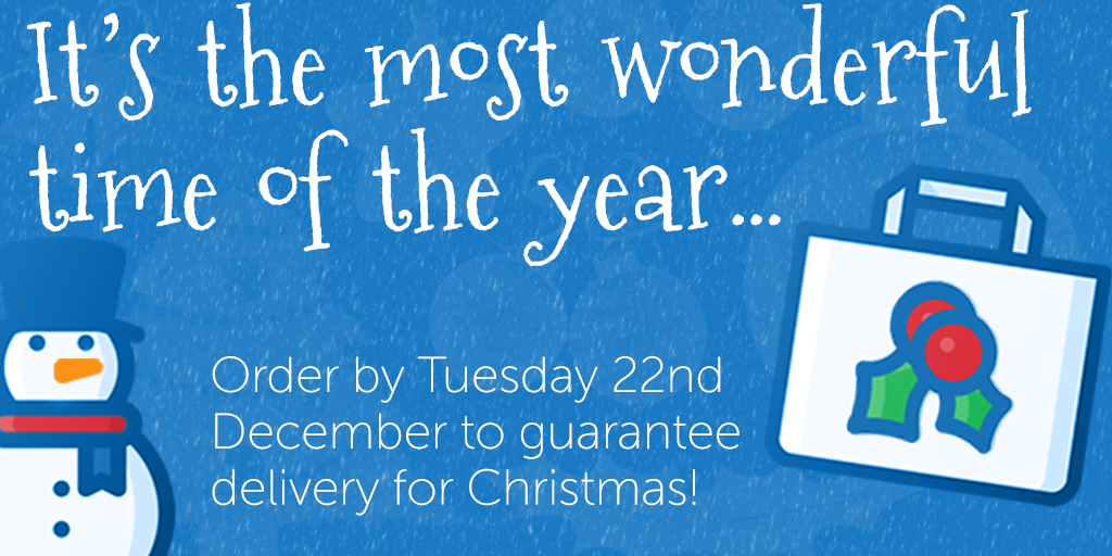 🧑‍🎄🎄Last-minute shopping? Don't worry, we've got you covered. All orders placed by midday on Tuesday 22nd December will be with you in time for Christmas!🎄🧑‍🎄