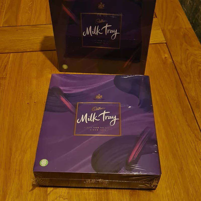 BondageBeast53's tweet photo. From today we're giving away a box of Milk Tray with every purchase over £70. Extra gift for your loved one, or a fab treat for yourself. 

We're also offering free gift wrapping on any purchases.

#ShopLocalSwindon #ShopLocal #AdultShopping #SecretSwindon #SwindonSexToys https://t.co/hu5h7oy0v4
