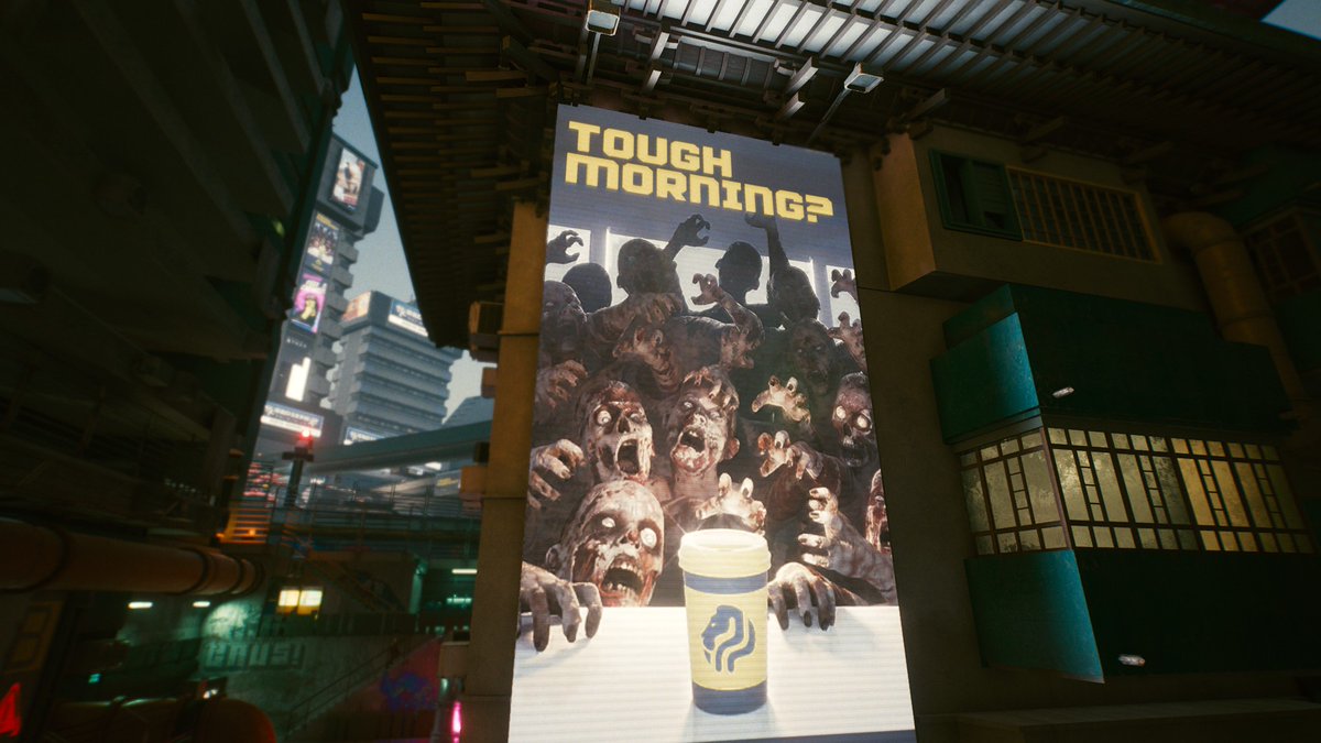 mmm....coffee
awesome ads in #Cyberpunk2077