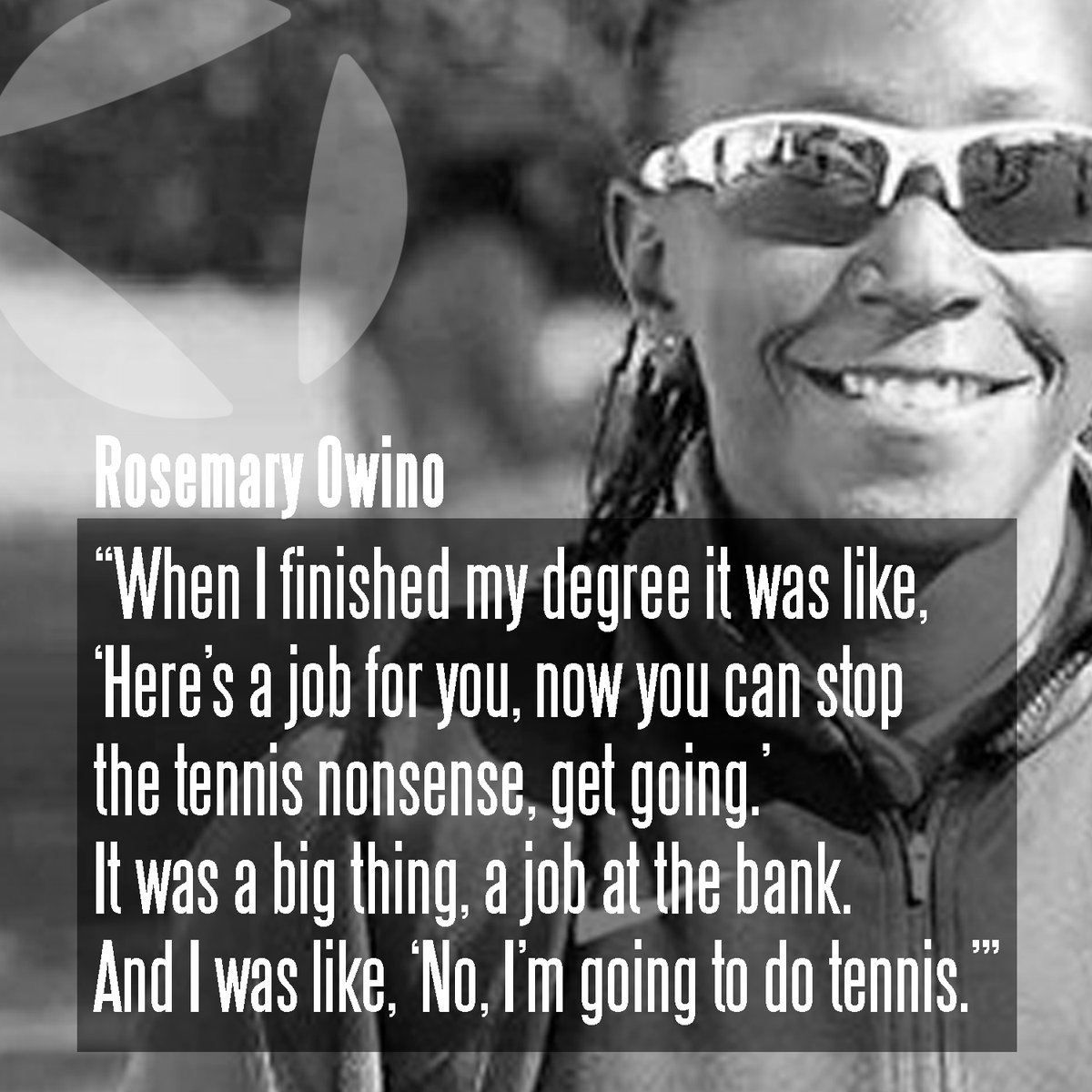 Tennis247_'s tweet photo. Rosemary Owino, the inspirational Davis and Fed Cup captain of the Kenyan tennis team will join us live Monday 21st December at 2pm (UK time) to explain her challenges and incredible journey in tennis. Registrations are essential - https://t.co/80fDVSFagQ https://t.co/mE6fz2z5WL
