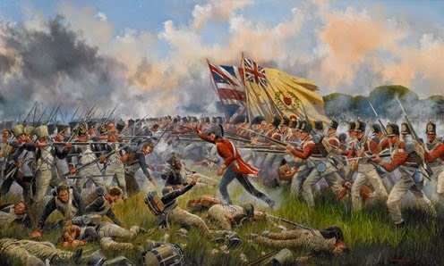 It was during his attempt to relieve the city that one of his most famous battles was fought, Barossa.Landing by sea to encircle the French, Graham's forces attacked the enemy, capturing guns & the First Eagle of the Peninsular War, the Spanish refused to move.