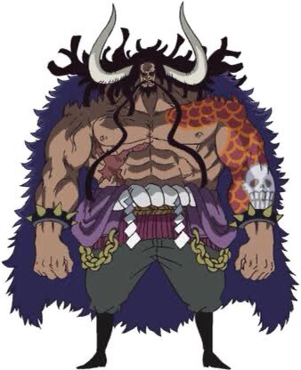 D’ailleurs c’était sous nos yeux depuis le début La moustache de Kaido ressemble au moustache du carpe, et son tatouage représente les écailles du poisson  #onepiece999