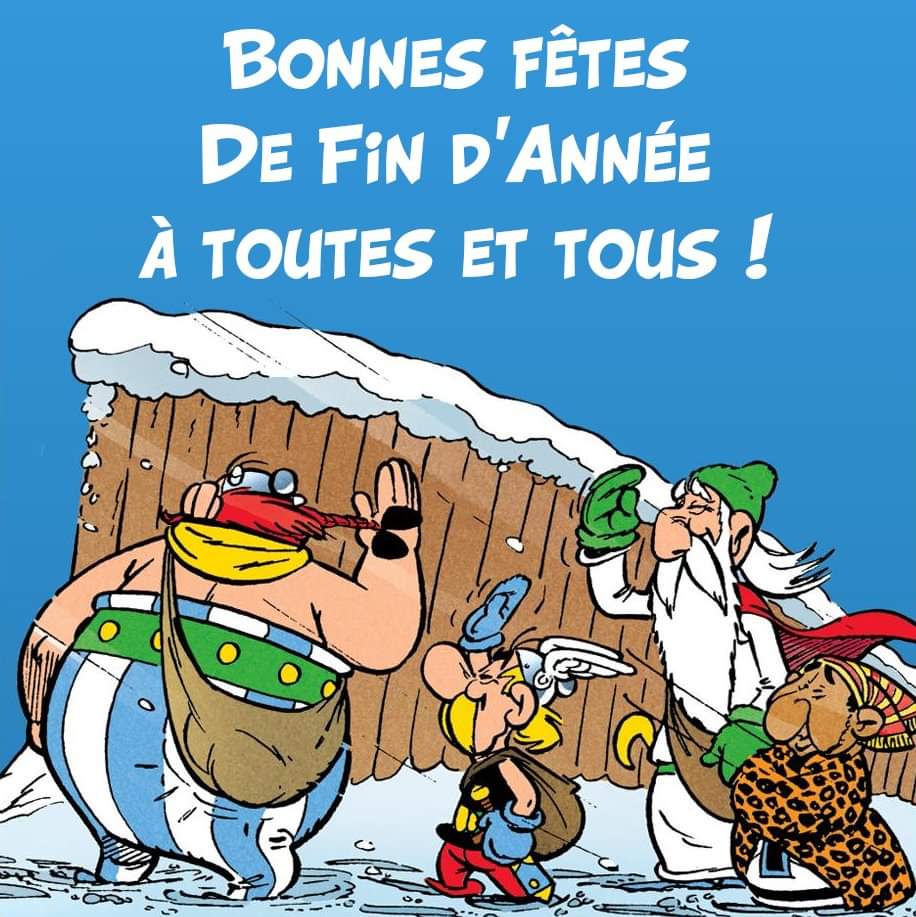collectionnix's tweet photo. #BonnesFetes à toutes et tous 🎄🎁
#Asterix #Obelix #Panoramix #Christmas #Noel #Collectionnix https://t.co/yOuJIJw6qV