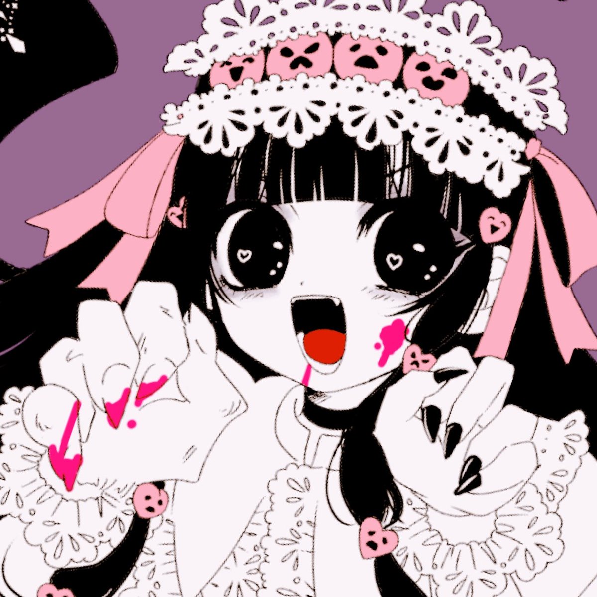 なおちゅる ５人描く予定やったけど二人で終わる アルカルトちゃんがアイドルだったらこんな感じが良いなって絵