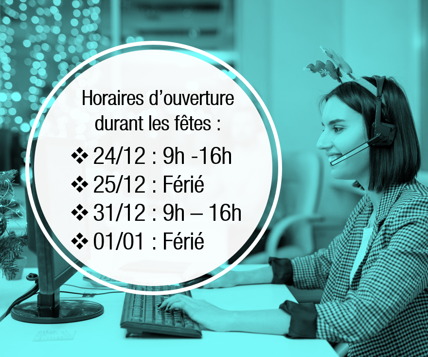 ⚠️ ATTENTION : Nos horaires d'ouverture évoluent durant les fêtes ! En cas d'urgence, merci de nous contacter en cliquant ici : bit.ly/2NNVrpl
Nous vous rappellerons rapidement ☎️#cegema