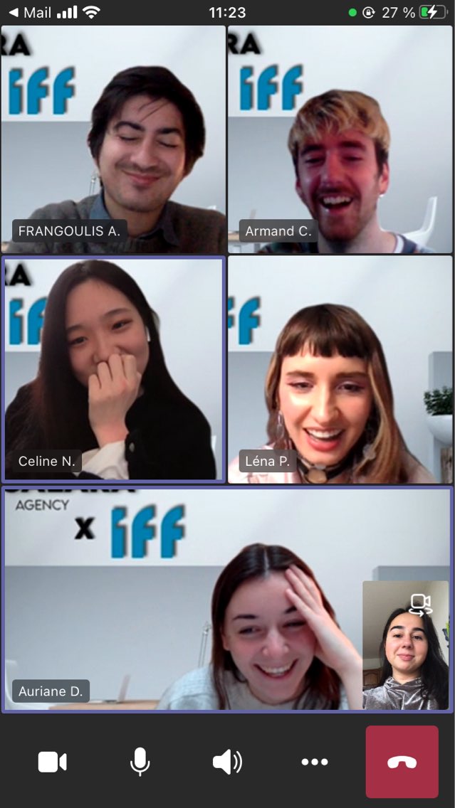 Ce p’tit moment de soulagement quand tout s’est bien passé pour l’oral du #hackathon 
Plutôt fière de vous les enfants !
#mbadmb #digitalBattle
 Rdv 12h30 pour les résultats