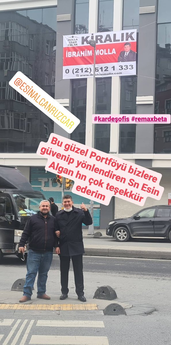 ibrahimmolla77's tweet photo. En Yeni Portföyümüz 👍🇹🇷🧿
Bu güzel Portföyü bizlere güvenip yönlendiren Sn Esin Algan hn çok teşekkür ederim ..
#kardeşofis #remaxbeta #ticarigayrimenkul #konut #mollateamemlak #eyüp #bayrampaşa #gaziosmanpaşa #sultangazi #fatih #zeytinburnu #beyoglu #aksaray #topkapı https://t.co/Wz81NA4ceg