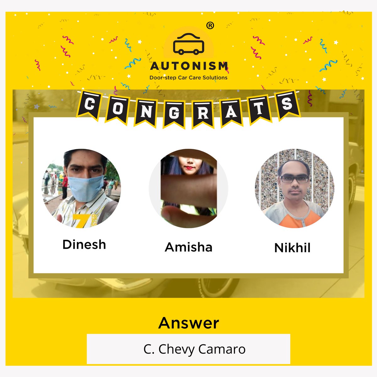 theautonism's tweet photo. ๐ข#Winners #QuizTime ๐๐
#Congratulations Guess The #ClassicBeast In The Image & #WIN Exciting Gifts!!
Winners are requested to DM their details.
#StayTunned
#keepplaying
#win #WinnerAnnouncement #Staytuned #game #gamer #play #contests #ContestAlert #Contestindia #gaming https://t.co/Ts0JVWHtWY