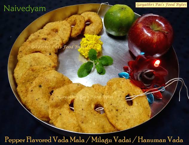 Gaarelu / Uddina Vadas /Medhu VadasMost important food in Ugra Devi Devta aaradhnas and hot item in the festival bhojanas. In a bhramana bhojana vada, paramannam are main item and starts the bhojan with and finishes with and incomplete without Curd.