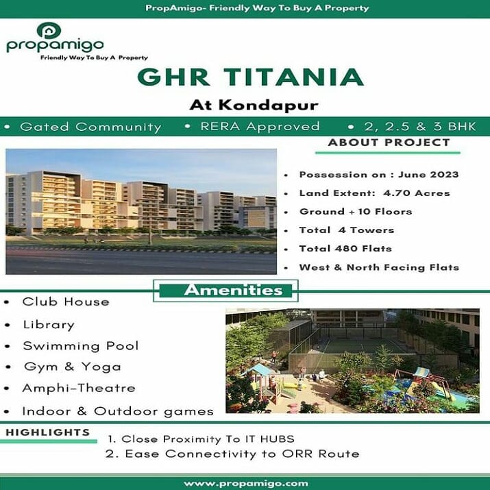 propamigo's tweet photo. Click on below link to explore more about the project and download brochure
https://t.co/C2RoIwr2TH
#propamigo #friendlywaytobuyaproperty #realestate #realty #property #GHR #Titania #Kondapur  #FinancialDistrict #Gachibowli #Hitechcity #residentialflat #gatedproject #houseowner https://t.co/BI8gSYbIVd